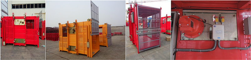 Elevator Hoist Machine for Construction Elevator Hoist