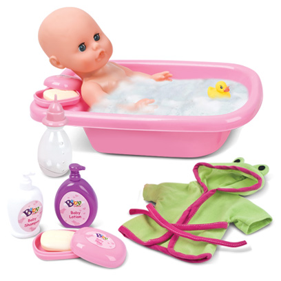 Doll Set Fashion PVC Doll Bath Doll Set 12