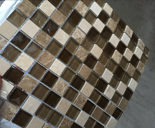 Linear Wall Mosaic/Crystal Mosaic/Glass Mosaic/Stonemosaic Tile