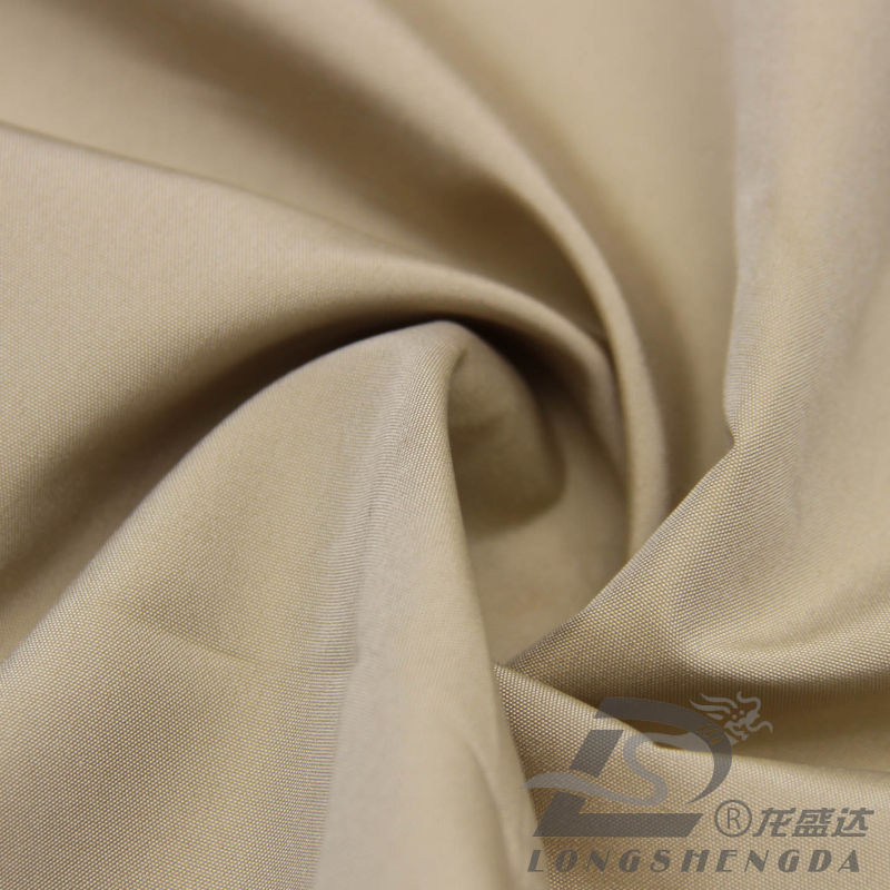 Water & Wind-Resistant Fashion Jacket Down Jacket Woven Plain 100% Polyester Cationic Yarn Filament Fabric (X068)