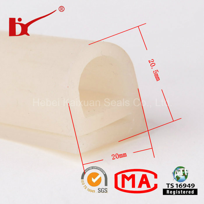 Produce Heat Resistant Silicone Rubber Strips for Oven Door