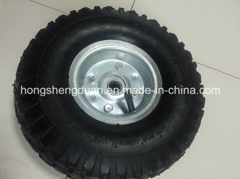 Professional Manufacturer 4.10/350-4 Wheelbarrow Pneumatic Wheel Rubber Wheel