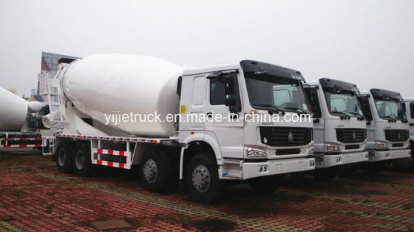 2015 New HOWO 8X4 16cbm Mixer Tank Truck