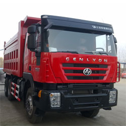 China Truck Hongyan Genlyon 10 Wheeler Dump Truck