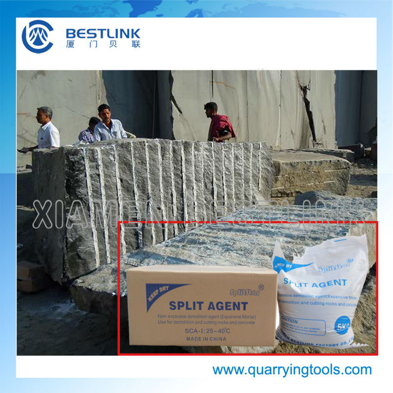 Safe Soundless Stone Cracking Expansive Mortar Cement for Mining