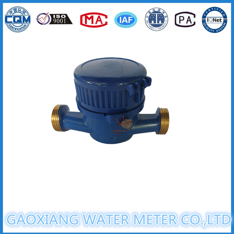 Brass Single Jet Residential Water Meter