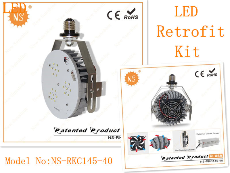 Ce RoHS Meanwell Power Supply 40W LED Retrofit Kits