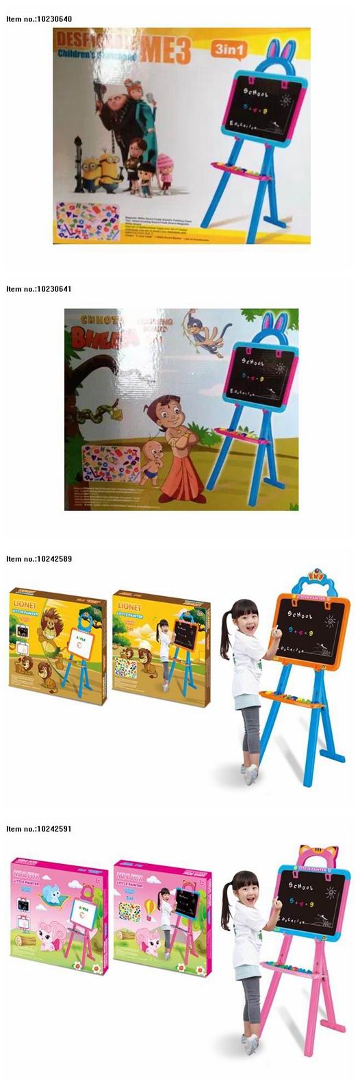 Double-Sided Learning Board Toys for Kids