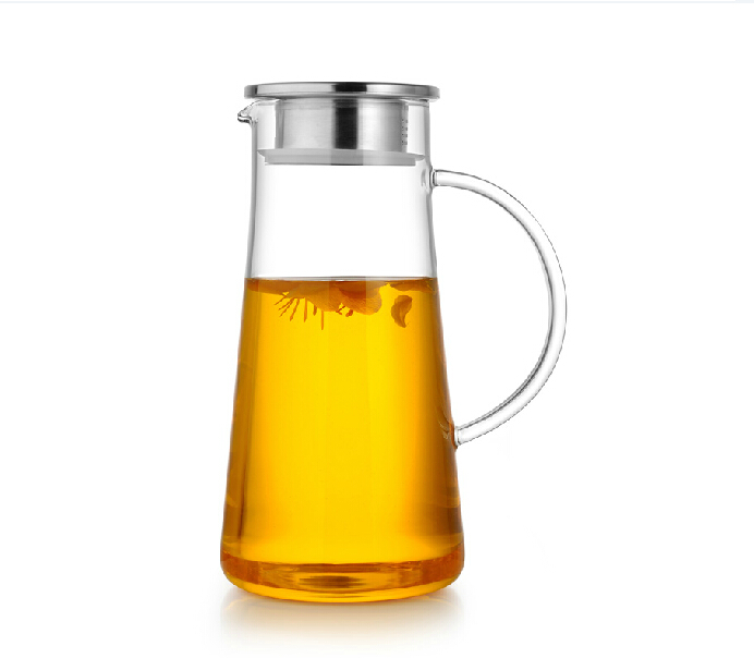 Glass Tea Pot Cool Water Kettle Water Jug (1500ml)