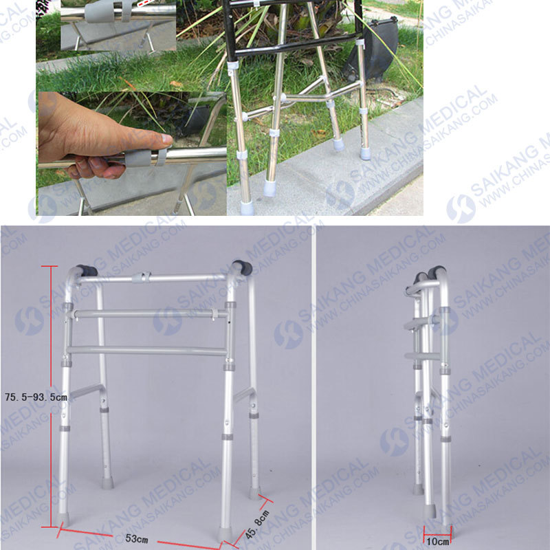 Aluminium Foldable Stair Climbing Walker with Competitive Price