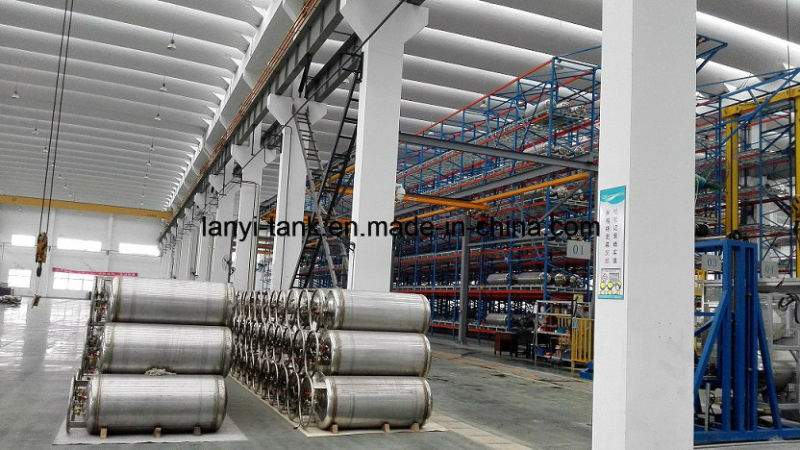 Stainless Steel Cryogenic Storage Tank for LNG for Bus, Truck