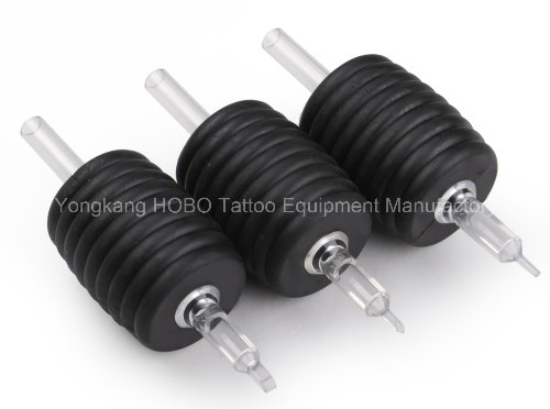 Wholesale All Black Machines Silicone Rubber Disposable Tattoo Tube