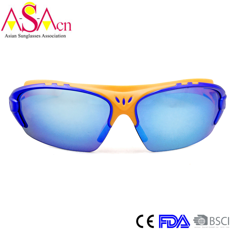 Men's Fashion Designer UV400 Protection PC Sport Sunglasses (14368)