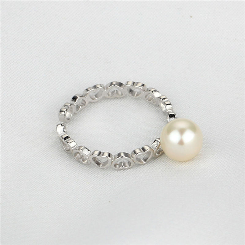 Sterling Silver Top Sales Freshwater Pearl Ring