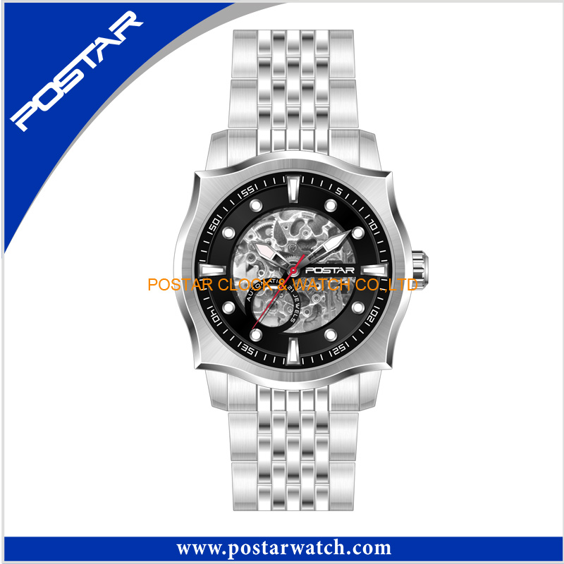 Fashion Luxury Watch New Stainess Steel Back Watch