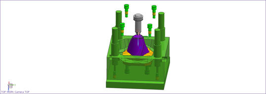 1 Cavity Plastic Thin Wall Cup Mould