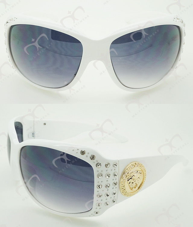 Diamond Decoration Fashionable Hot Selling Sunglasses (MS13051)