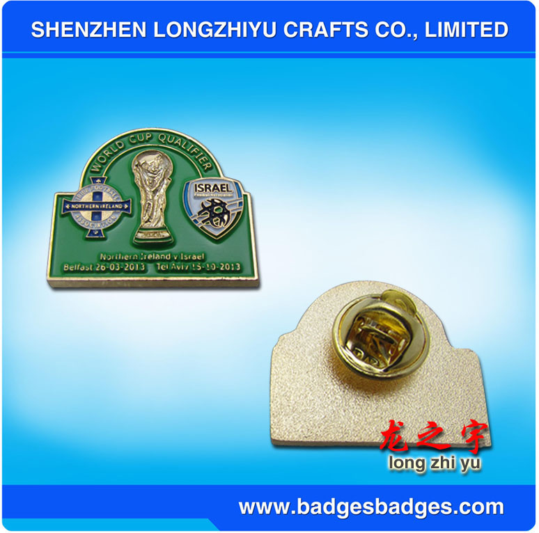 Rabbit Shaped Badge with Good Quality Logo Shape Custom Lapel Pins