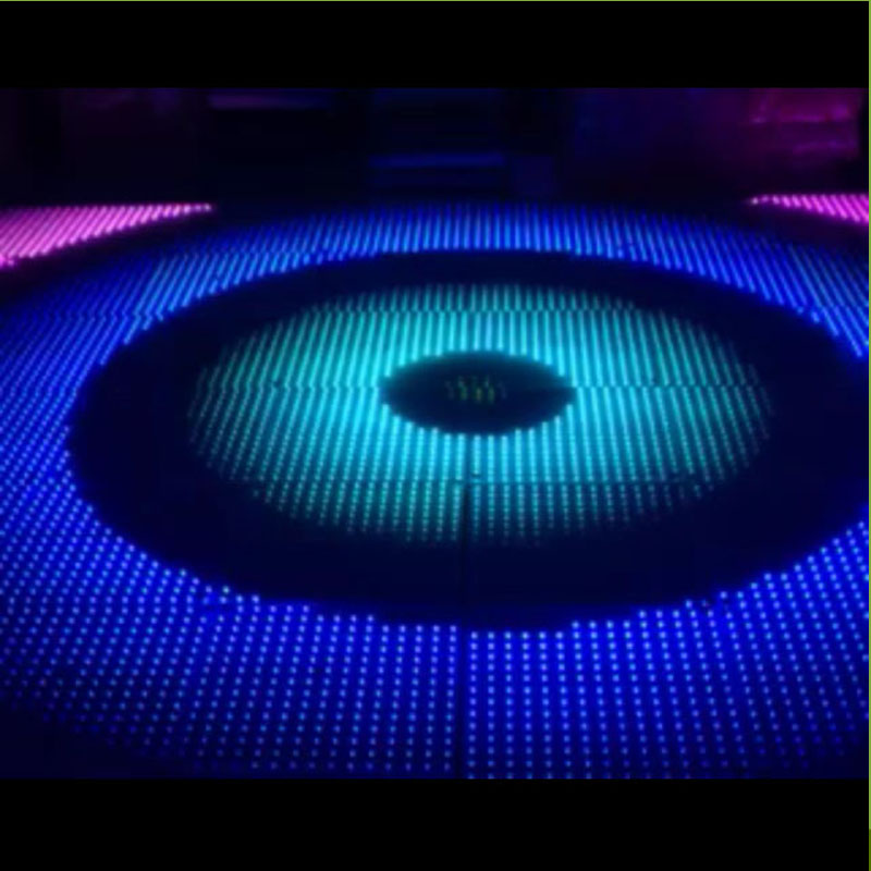 New Arrival 50X50cm Portable Infinite LED Dance Floor