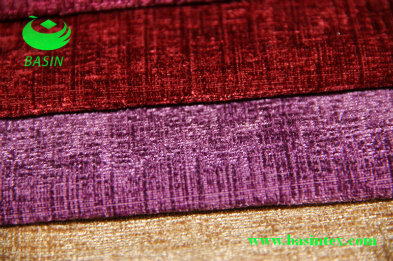 Plain Color Chenille Fabric (BS7003)