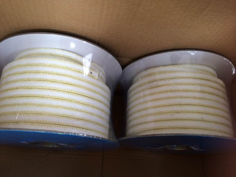 Sunwell P306 White PTFE Packing with Aramid Corners