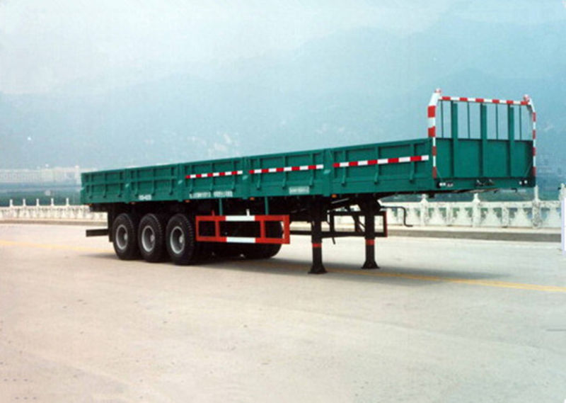 Cargo Transport Semi Trailer 3 Axle 40 Tons Cargo Trailer