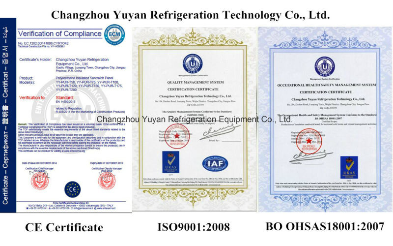 Cold Room for Vegetable Storage with CE Certificate