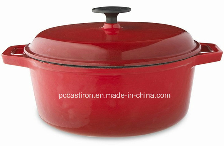 Enamel Cast Iron Cookware Casserole Size 32X26X12cm