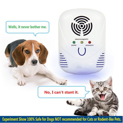 Pest Control, Latest Dual Wave Pest Repellent, Best Pest Repeller for All Kind of Insects and Rodents, Ultrasonic Pest Control Equipment with Blue Night Light