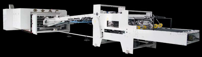 Fully Automatic 3 Color Printing Slotting Die-Cutter and Folder Gluer