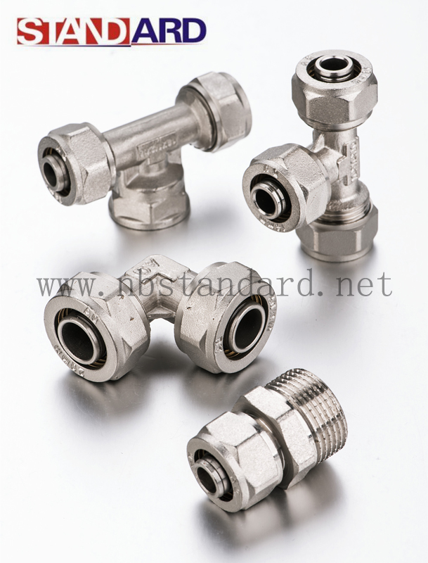 Pex-Al-Pex Fitting/Straight Coupling Fitting for Pex-Al-Pex Pipe