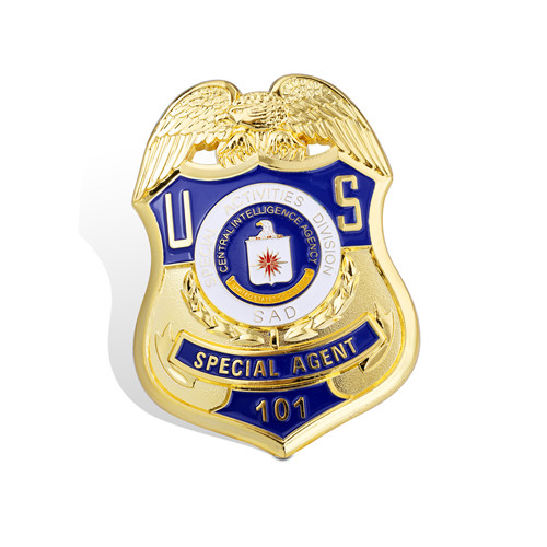 Supply Cheap Custom Pin, Metal Police Badge (GZHY-BADGE-003)