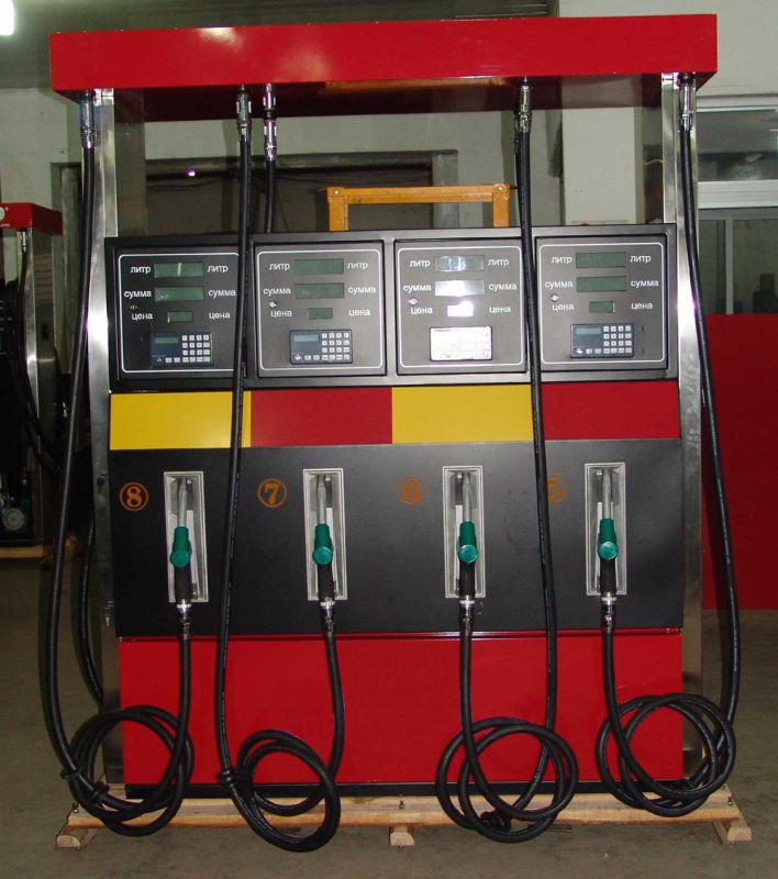 Zcheng Filling Station Tatsuno Fuel Dispenser 4 Pump 8 Nozzle