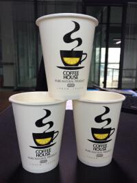 Disposable Single Walled of Coffee Paper Cups