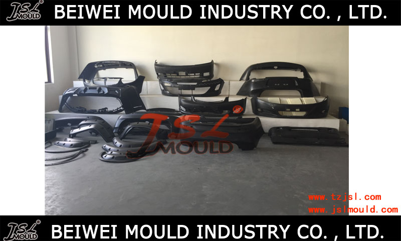 Customized Plastic Injection Car Bumper Mold