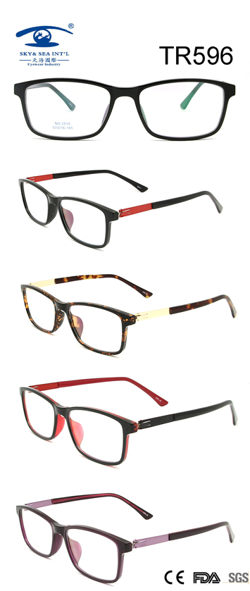 Tr90 Optical Glasses Eyewear Frame (TR596)