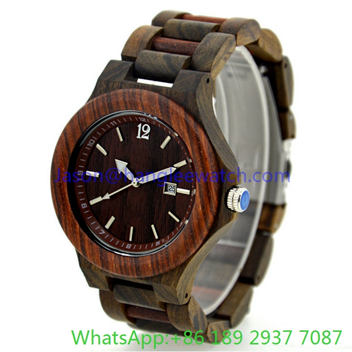 Hihg-Quality Wooden Watches, Quartz Lovers Watch for Man and Woman (15163)