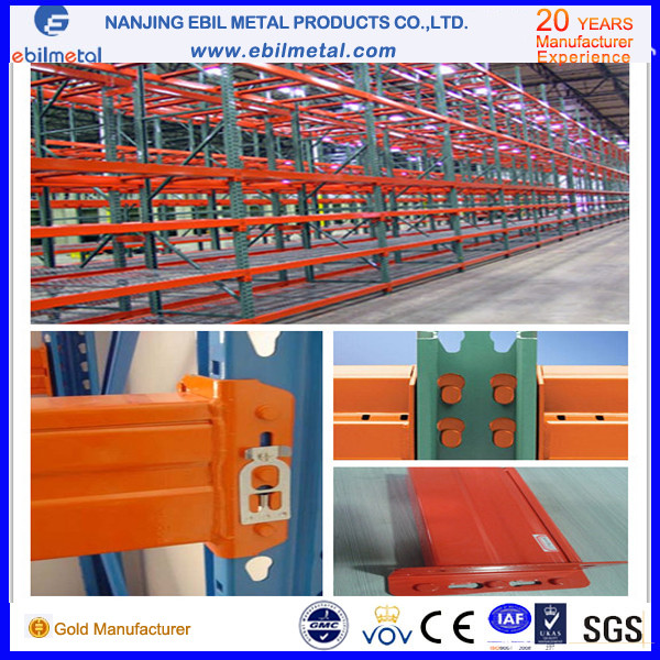 American Metallic Teardrop Pallet Rack with Ce / ISO Certificates