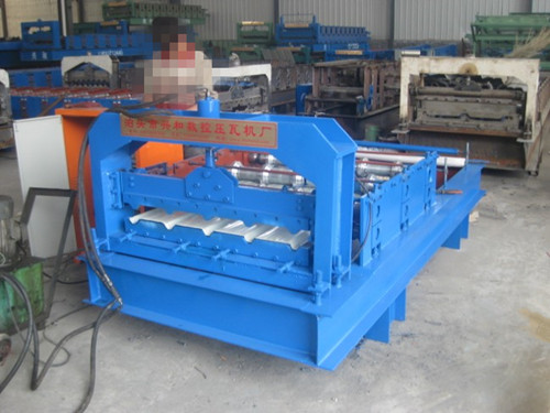 Glazed Tile Arch Curving Roofing Forming Machine