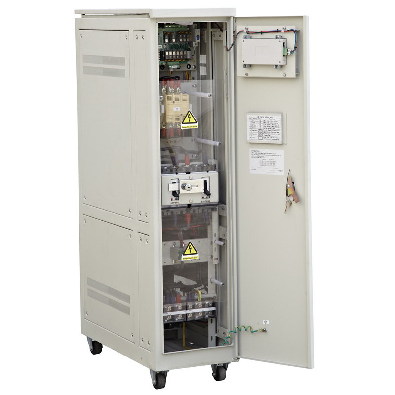 Three Phase Voltage Stabilizer for Elevator Specific 30 kVA