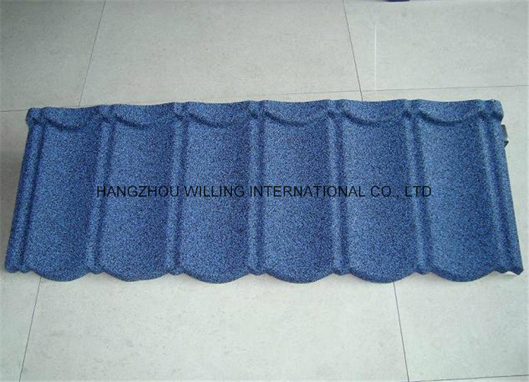 Economical Stone Coated Classic Sheet Metal Roofing Tile