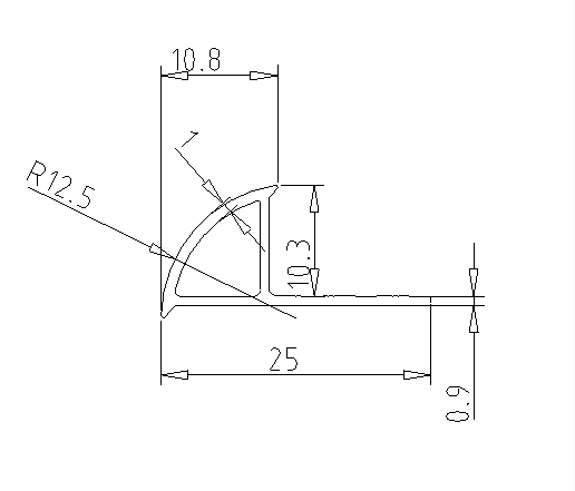 Plastic Tile Trim