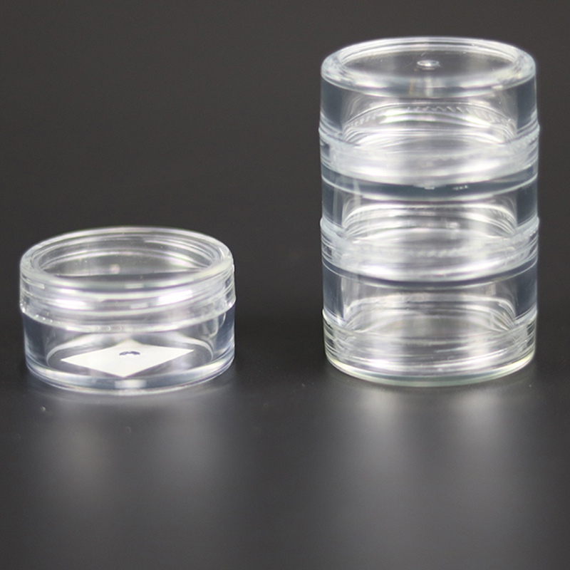 Transparent Plastic Jar From as (NJ01)