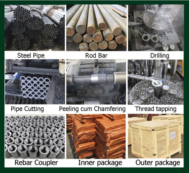 Reinforcement Connecting Steel Rebar Coupler