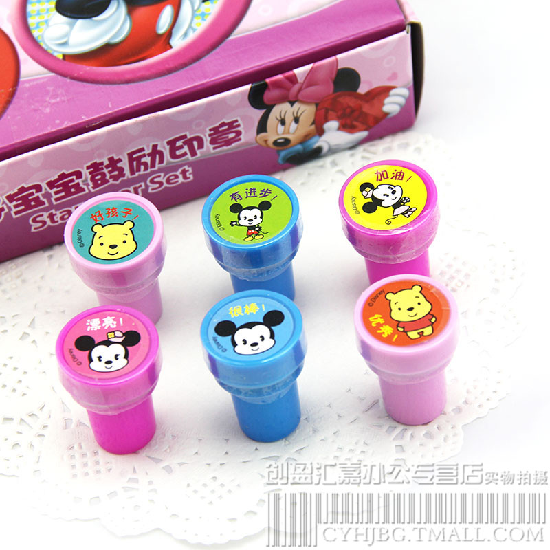 Wholesale Four Face Stamp Children Cartoon Flowers Cube EVA Stamp