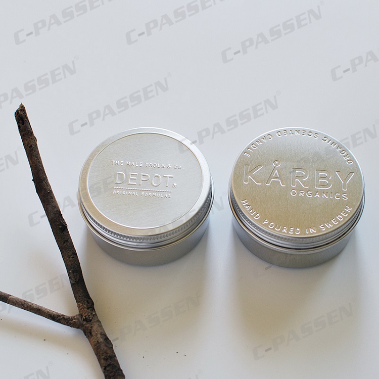 150g Aluminum Cosmetic Cream Jar with Window Lid