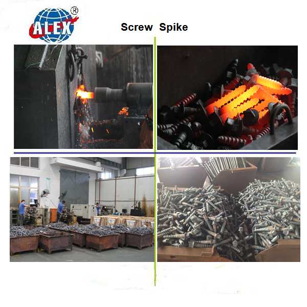 Ss35 Screw Spike, Sleeper Screw, Concrete Screw in