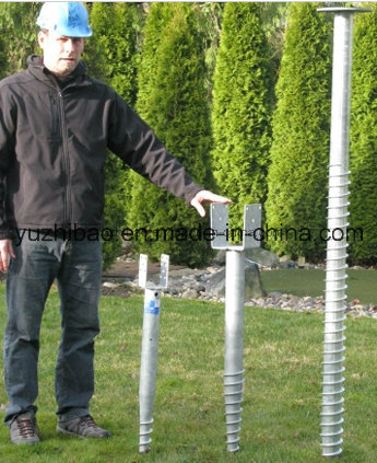 Hot DIP Galvanized Ground Screw, Helical Ground Anchor