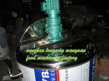 Small Mixer Stainless Steel Mixing Tank Agitator Mixing Vessel