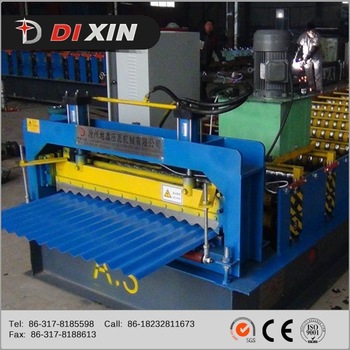 Corrugated Sheet Metal Roofing Roll Forming Machine